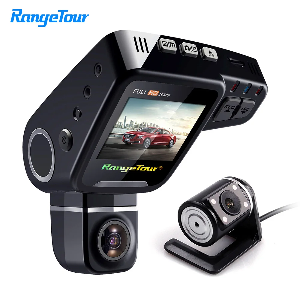 Beste Bereik Tour C10s Mini Auto DVR Camera HD 1080 p 360 Graden Gedraaid Dash Cam Dual lens Video Recroder Camcorder g Sensor