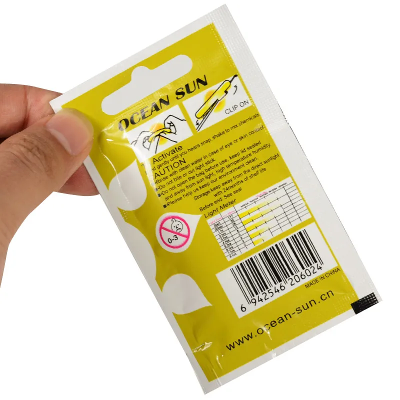 20Pcs Fluorescent Clip On Rod Night Fishing Alert Lightstick High Visibility Glow in Dark Light Stick Night Fishing Accessories (18)