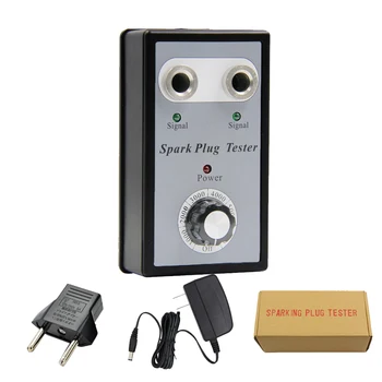 

12V Gasoline Vehicles Dual Hole Car Spark Plug Tester Detector Analyzer Diagnostic Tool Car Spark Plug Tester for Petrol Car