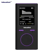 Idealist резиновый спортивный MP4-плеер светильник студенческий видео будильник часы фото рекордер FM TF электронная книга с динамиком нарукавная повязка наушники