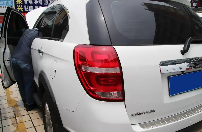 Автомобильный Стайлинг задний светильник s для Chevrolet Captiva задний светильник s 2008- светодиодный задний фонарь задний багажник лампа DRL+ сигнал+ тормоз+ задний светильник