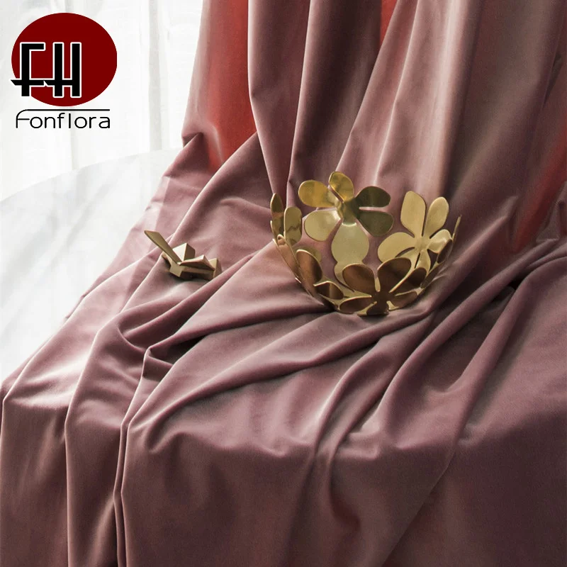 

Dutch Velvet Blackout Curtains For Bedroom Solid Luxury Room Curtains For The Living Room Blackout Screen Curtains Drapes Blinds