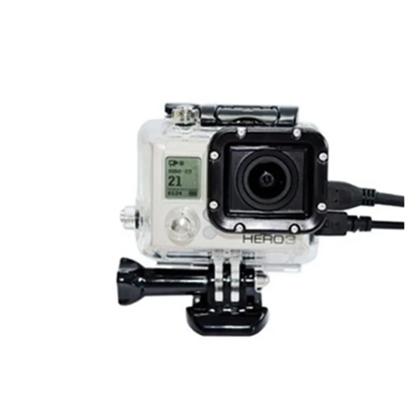 Suptig защитный Корпус корпус с боковым отверстием для GoPro Hero 3 Камера крепление Интимные аксессуары