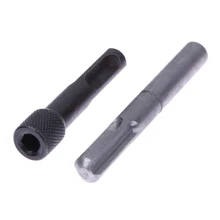 2PCS Set Hex Shank Screwdriver Holder Drill Bit Adaptor 1 4 Converter Hammer Socket Nut Impact