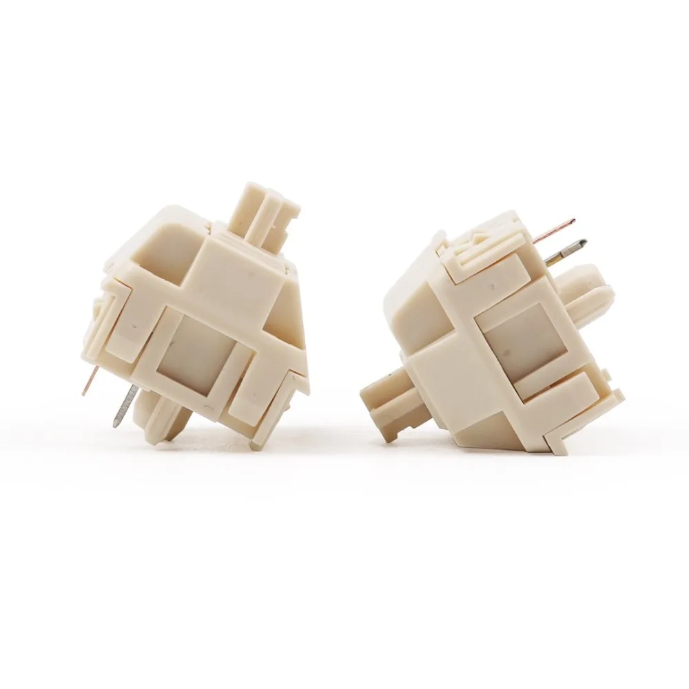  Novelkey x Kailh Linear Cream Switch 5 pins for cherry mx mechanical keyboard(10 pcs)