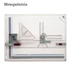 Carpetas de grabado portátil A3 tablero de mesa de dibujo ángulo ajustable herramientas de diseño de dibujo multifunción A3 tablero de dibujo ► Foto 3/6