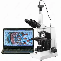 Колер соединения микроскоп-amscope поставки 40X-1600X Advanced professional Колер соединения микроскоп + 9mp цифровой Камера