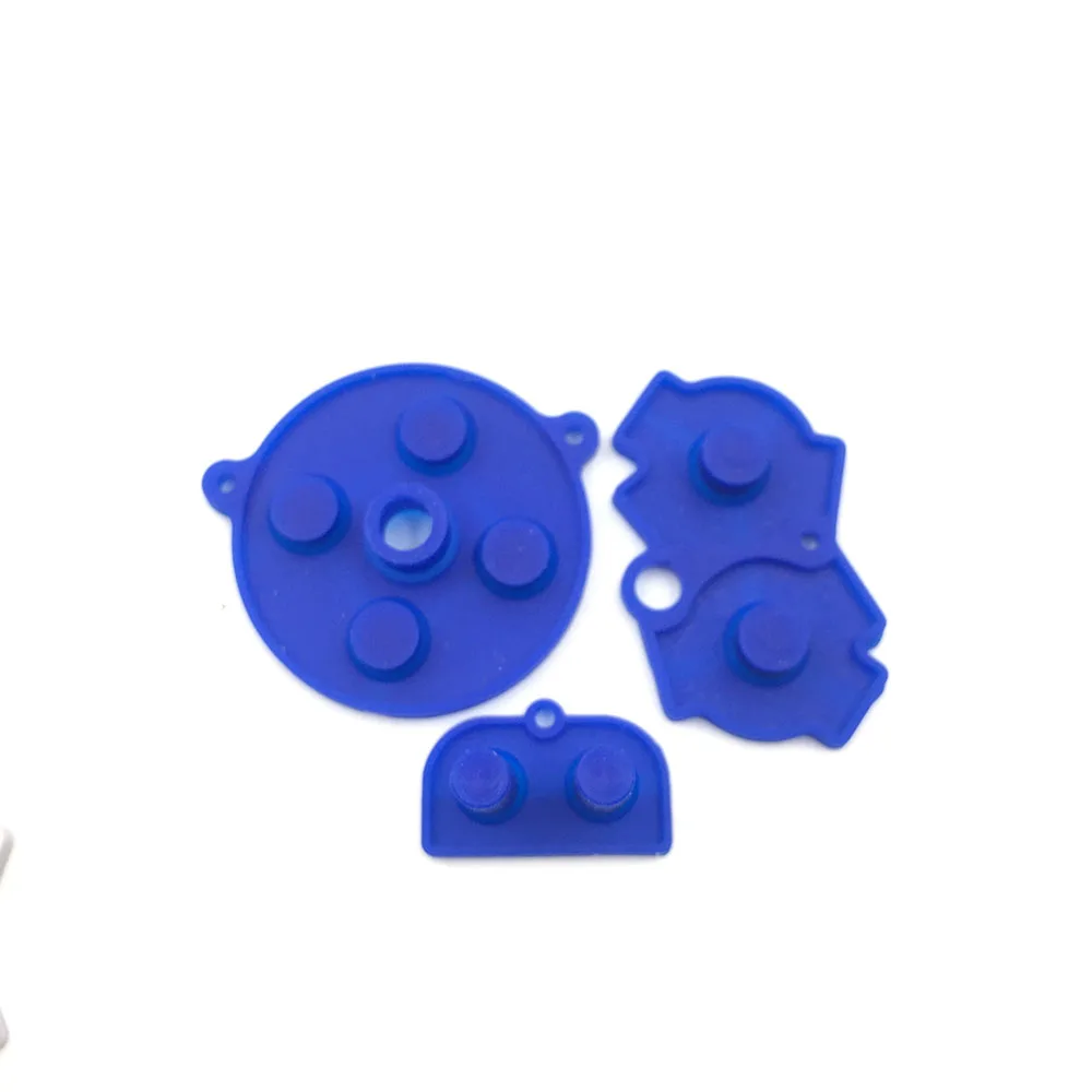 Высокое качество Красочные для Nintendo Game Boy GBA Advance Button силиконовая резиновая