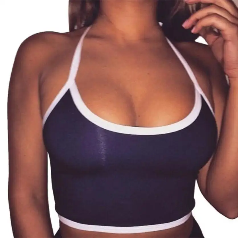 

Crop Top Bralette Cami Summer Cropped Feminino 2018 Sleeveless Sexy Slim Ladies Tank Tops Tee Camisole Dropship 18JUL9