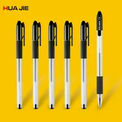Гелевая ручка для творчества 0,5 мм 12 шт офис Бизнес черные чернила подпись ручка Refill Pen инструмент для написания канцелярские