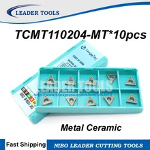 TCMT090204MT TCMT110204-MT TCMT16T304MT CT3000* 10 шт. TaeguTec оригинальные поворотные твердосплавные вкладыши, режущий инструмент лезвия, Matel керамика