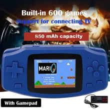 Video Game Console 3.0 Inch Screen Retro Classic Game Console Handheld Portable 600 Built-in Support for TV With Gamepad z0720