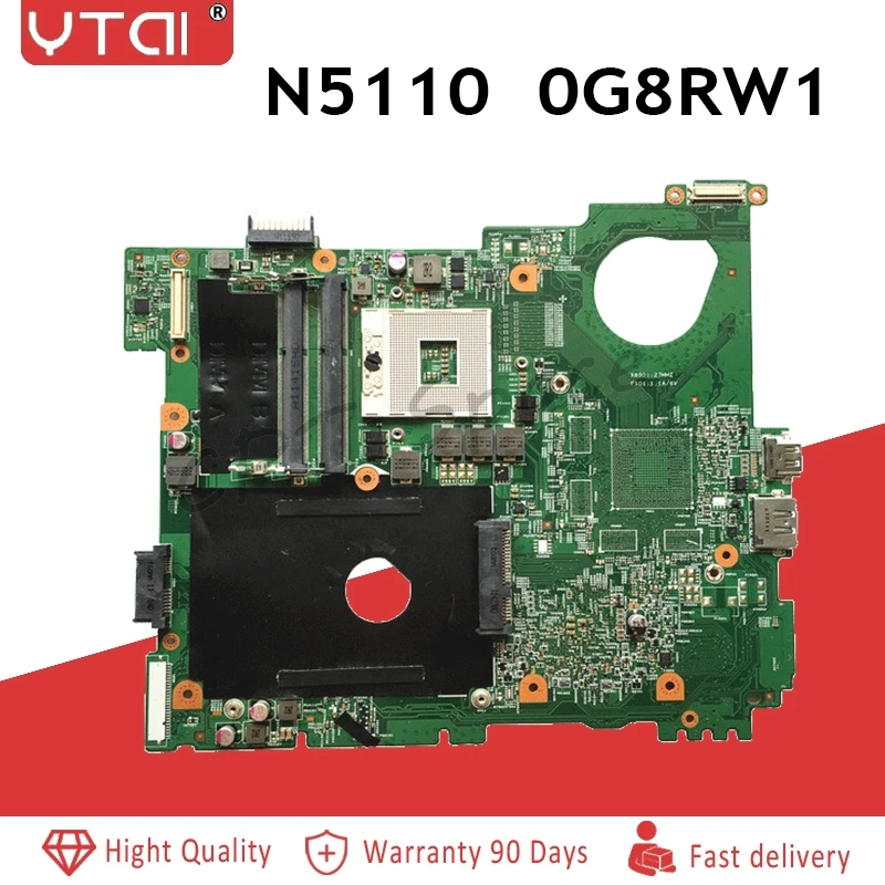 

N5110 motherboard CN-0G8RW1 0G8RW1 G8RW1 HM67 DDR3 For DELL N5110 Laptop Motherboard tested 100% work