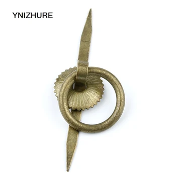 

30pcs 23*82mm Antique Mini tea pot handle ancient wooden antique accessories decorative iron knob