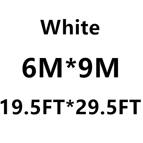 VILEAD 6 M(19.5FT) широкий цифровой сетка для военного камуфляжа белый чехол камуфляжной расцветки из сетки солнцезащитный навес для защиты от дождя Кемпинг палатки, покрытой качественным чехлом - Цвет: 6Mx9M