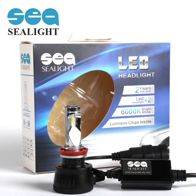 

SEALIGTH High Power 90W 10000LM H8 H9 H11 LED Lighting Light Car Daytime Running Light Car Driving Light Bulb Fog Lamp