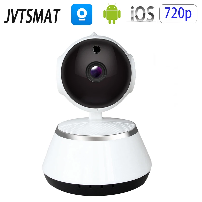 

jvtsmart Wifi IP Camera Wireless Home Security IP Cam Surveillance 720p Camera Night Vision CCTV Camera Baby Monitor v380