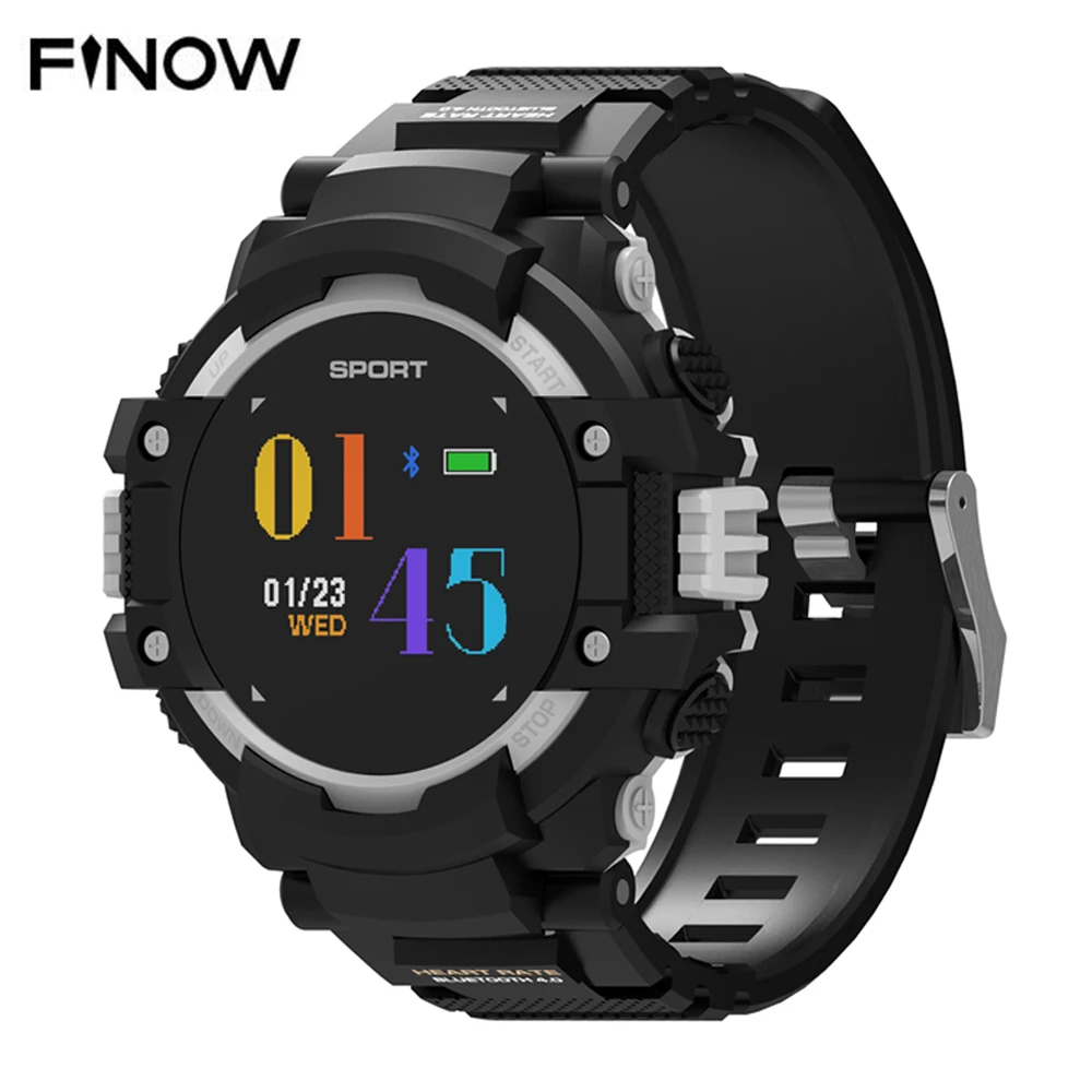 Finow F7 gps спортивные Smartwatch открытый Для мужчин Для женщин Смарт часы для IOS/Android сердечного ритма трекер gps Алтимет Фитнес Смарт-часы