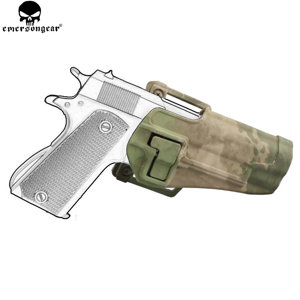 EMERSONGEAR быстро кобура для пистолета 1911 пластиковая журнал сумка Тактическая Охота