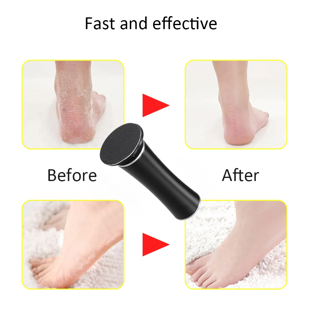 Electric Pedicure Foot Care Tool Files Pedicure Callus Remover Rechargeable Sawing File For Feet Replacement Roller