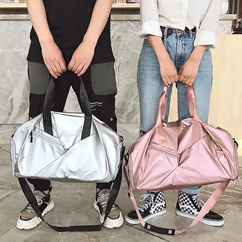 

JHD-Outdoor Waterproof Sports Gym Bags Men Women Girls Training Fitness Travel Handbag Yoga Mat Bag Sac Sport