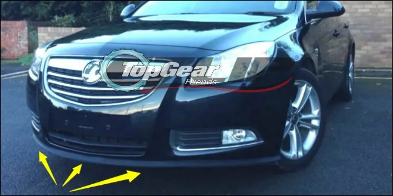 Defletora do Lábio para Vauxhall Saia para Ventiladores do Carro d e Spoiler Kit de Corpo - em Tira Saia Corsa Frontal - b c 5 Saia abertura frontal