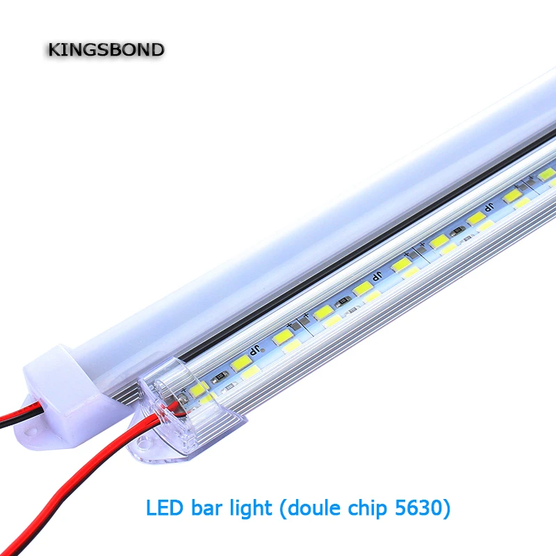 5 шт. 50 см 12 В постоянного тока 18 Вт двойной чип светодиодный светильник 5630LED с