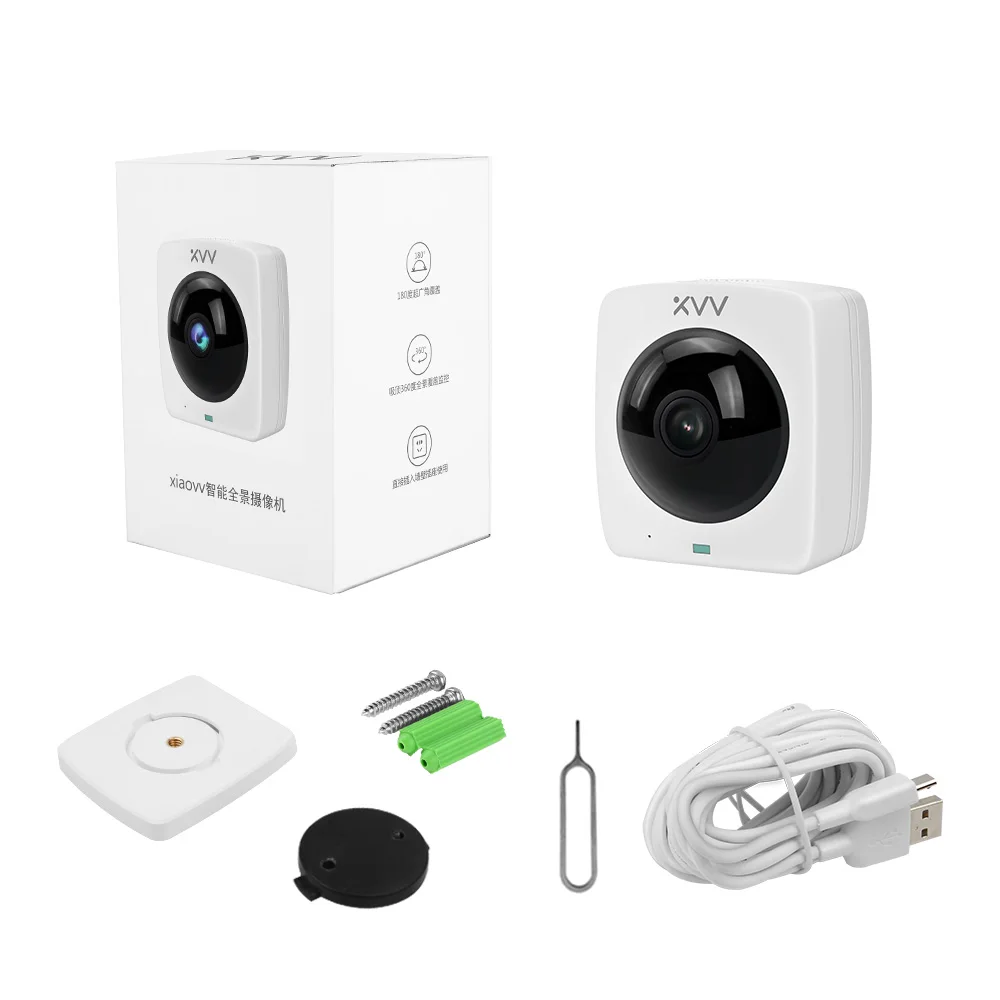 Панорамная домашняя камера Luowice Security 1080P Mijia с цифровым зумом умная 2 Мп IP Wi Fi