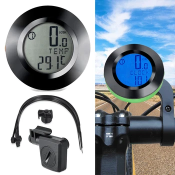 

Waterproof Stopwatch Bike Bicycle Speedometer Backlight Odometer Black Cycling Wireless Computer Extension Holder Bicycle Parts