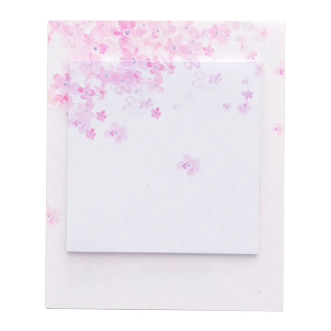 Лазерный Memopad японский сакура самоклеющиеся заметки самоклеющиеся липкие заметки милые блокноты размещенные блокноты наклейки бумага - Цвет: Colorful