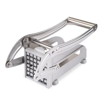 

Potato Chips Making Machine Stainless Steel French Fry Potato Cutter Slicer Chipper Kitchen Gadgets Cucumber Slice Cut