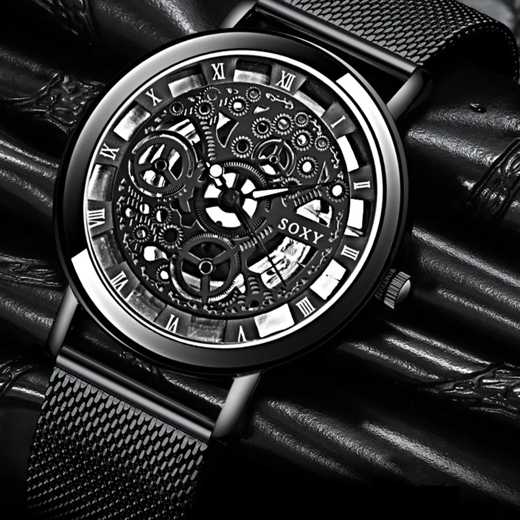 

Watch Men Luxury Brand Ultra Thin Stainless Steel Clock Man Quartz Sport Watch Men Casual Wristwatch relogio masculino