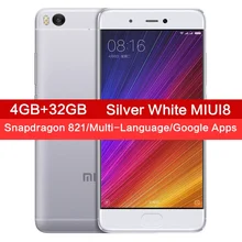 Original xiaomi mi5s 4 gb ram 32 gb rom handy snapdragon 821 quad core 5,15 zoll fhd ultraschall fingerabdruck id