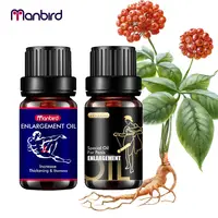 Manbird Natural Herbal Ingredient Penis Enlargement Oils Cream Lubricant Men Increase Big Dick Size Growth Erection Thickening
