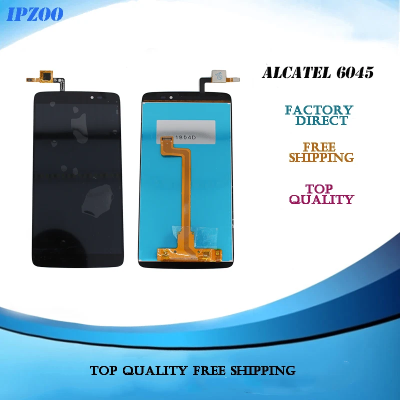 

High Quality 5.5" LCD 6045Y Display Digitizer For Alcatel One Touch Idol 3 6045 Screen OT6045 6045Y 6045F Lcd Touch Assemblely