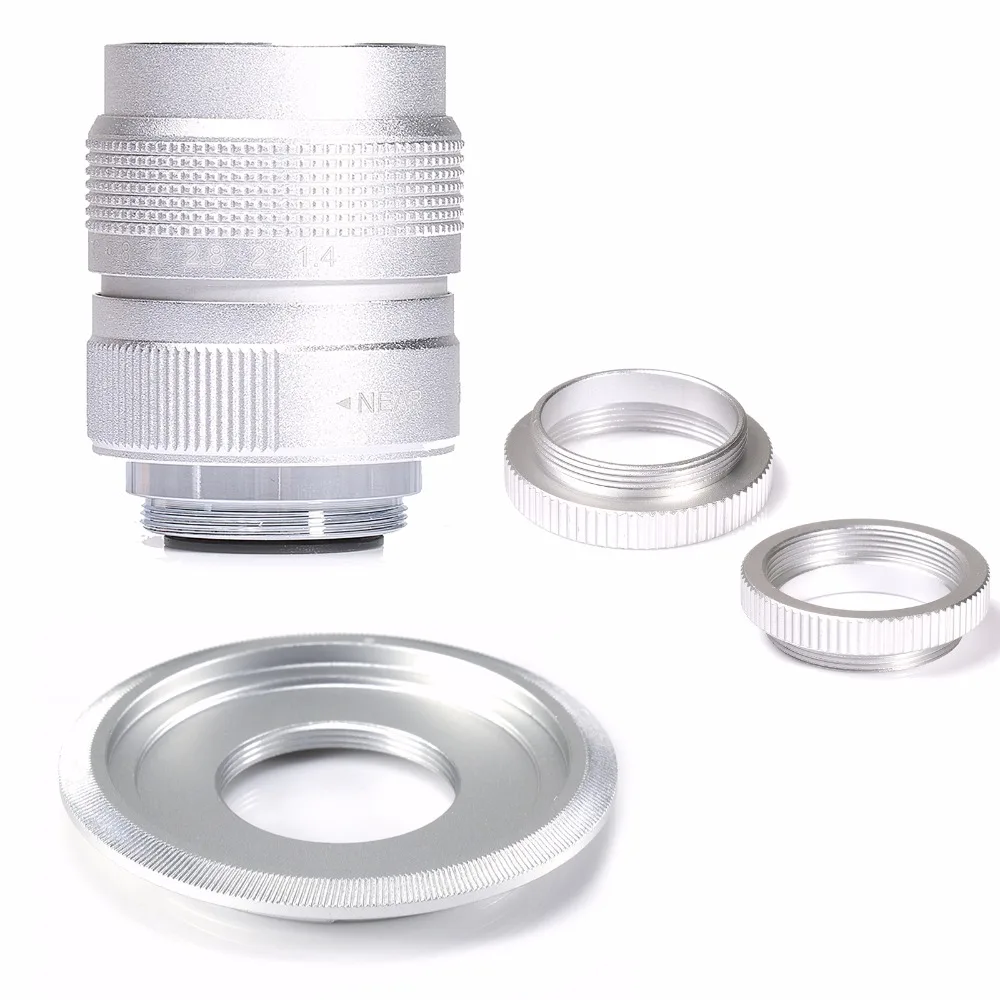 Фуцзянь 25 мм F1.4 CCTV ТВ кино объектив + крепление для Sony NEX Бесплатная доставка и