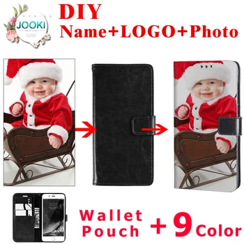 

Personalized phone case For Wiko View 3 pro photo customized Wallet Leather Case For Wiko View 3 lite name custom Flip Cover