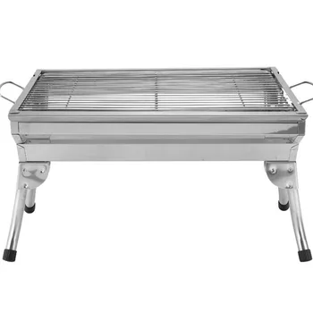 

Outdoor Portable Charcoal Barbecue Furnace Thickened Stainless Steel Barbecue Furnace LM01111728