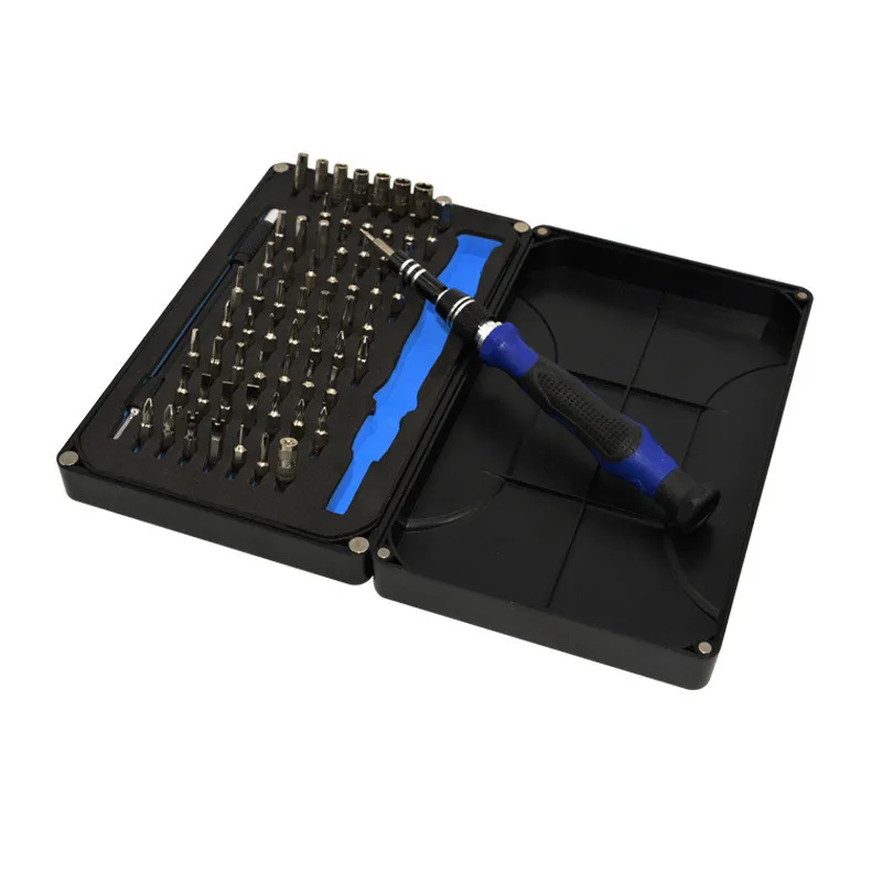 

64 In 1 Multi-function Manual Screwdriver Set Of Mobile Phone Computer Home 2017 Promotion Real Slotted Hex Torx Parafusadeira