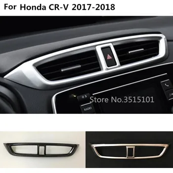 

Car Garnish Inner Trim Inside Middle Air Conditioning Switch Outlet Vent Panel 1pcs For Honda CRV CR-V 2017 2018 2019 2020