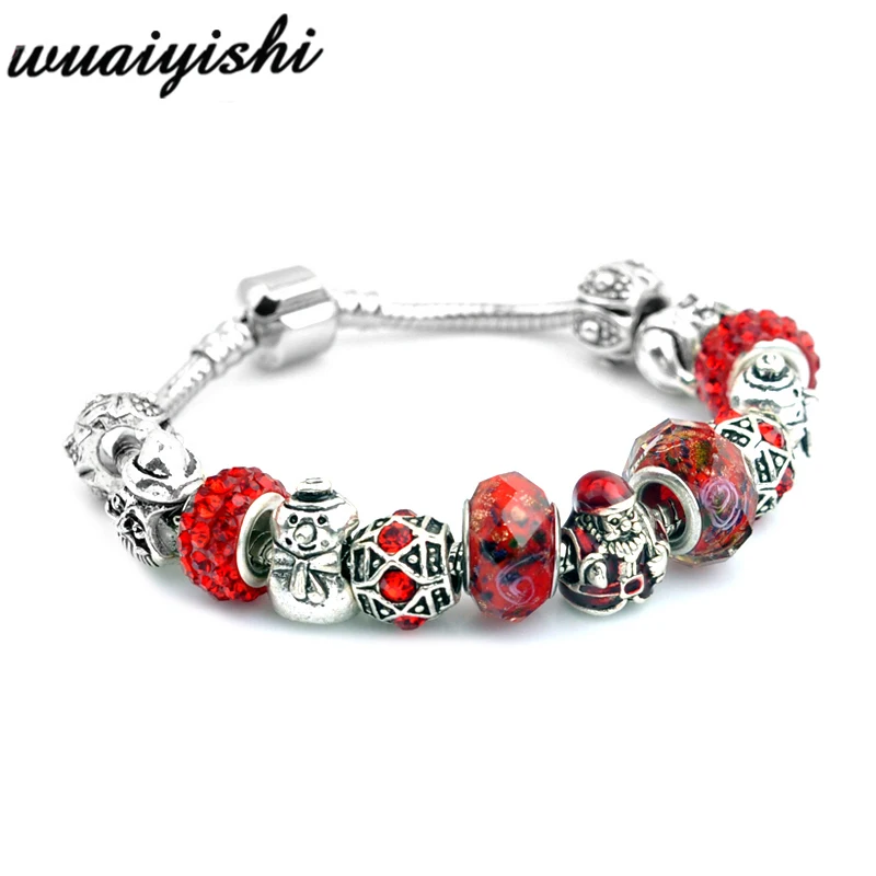 

Fashion silver bracelet Christmas gift silver bracelet women's jewelry bracelet retro ladies tide models jewelry charm latest