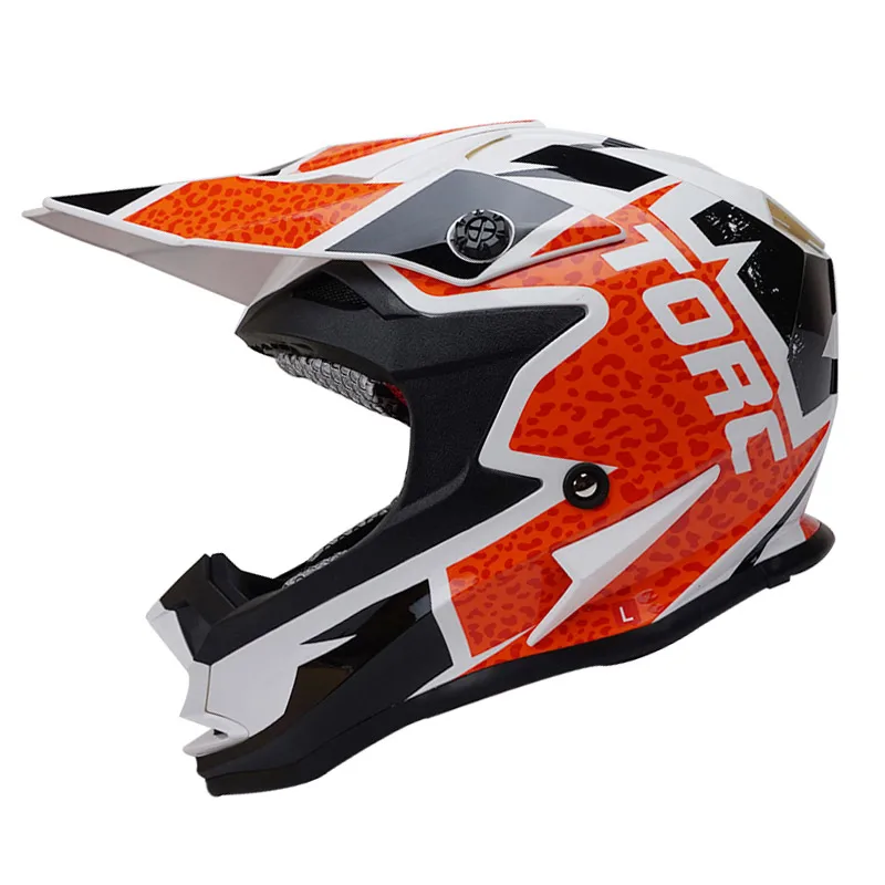 TORC T32 moto cross helmet dirtbike ATV moto rcycle шлемы внедорожные moto racing helmet M L XL одобренный ECE матовый черный - Цвет: 2