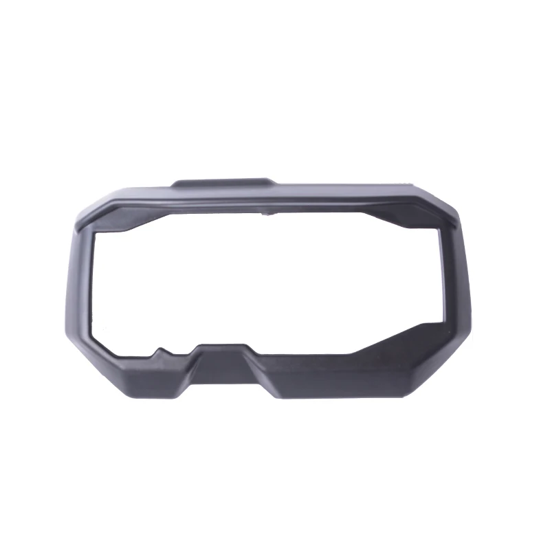 Black Motorcycle Instrument Dash Surround Gauges Panel Cover With Visor
