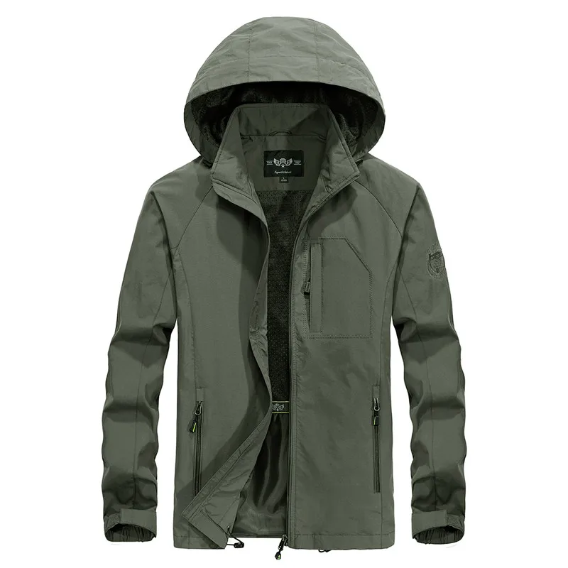BOLUBAO брендовая мужская куртка, пальто, одежда на осень и зиму, теплая Военная ветровка, модная мужская куртка, зимняя верхняя одежда - Цвет: Green