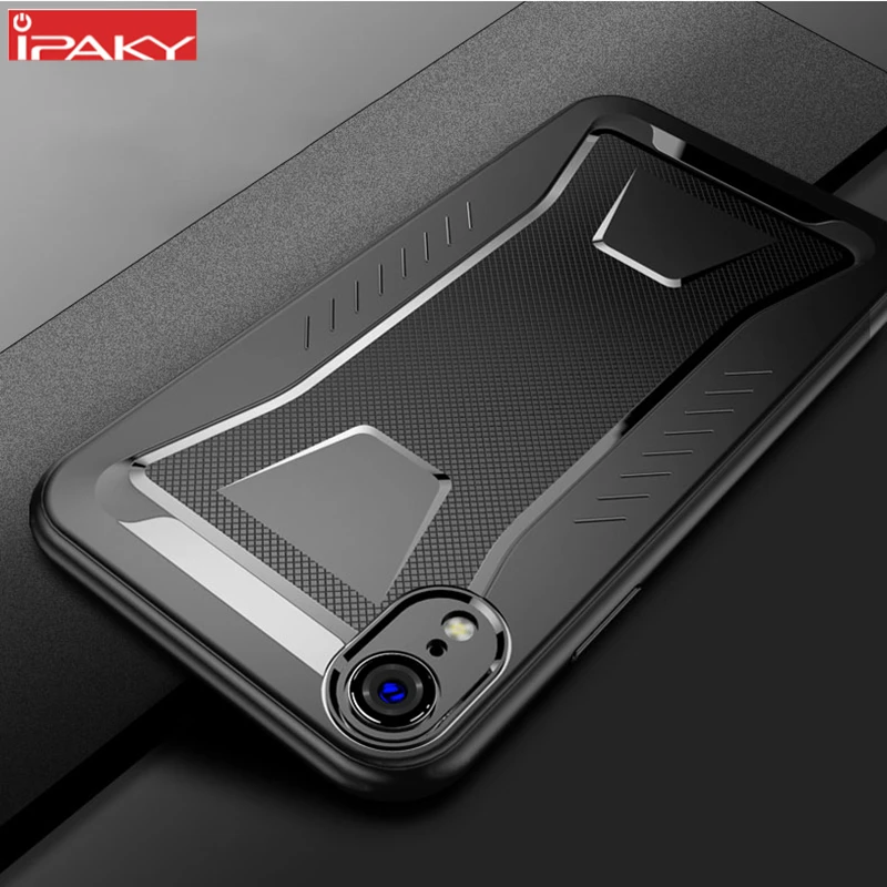 

for iPhone XS Case iPaky for iPhone XS MAX Case X Pattern Silicone Armor Super Shockproof Case for iPhone XR Case