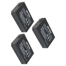 7 4v 1800mAh LP E12 LPE12 LP E12 Rechargeable Camera batteries 3 Pack for Canon EOS
