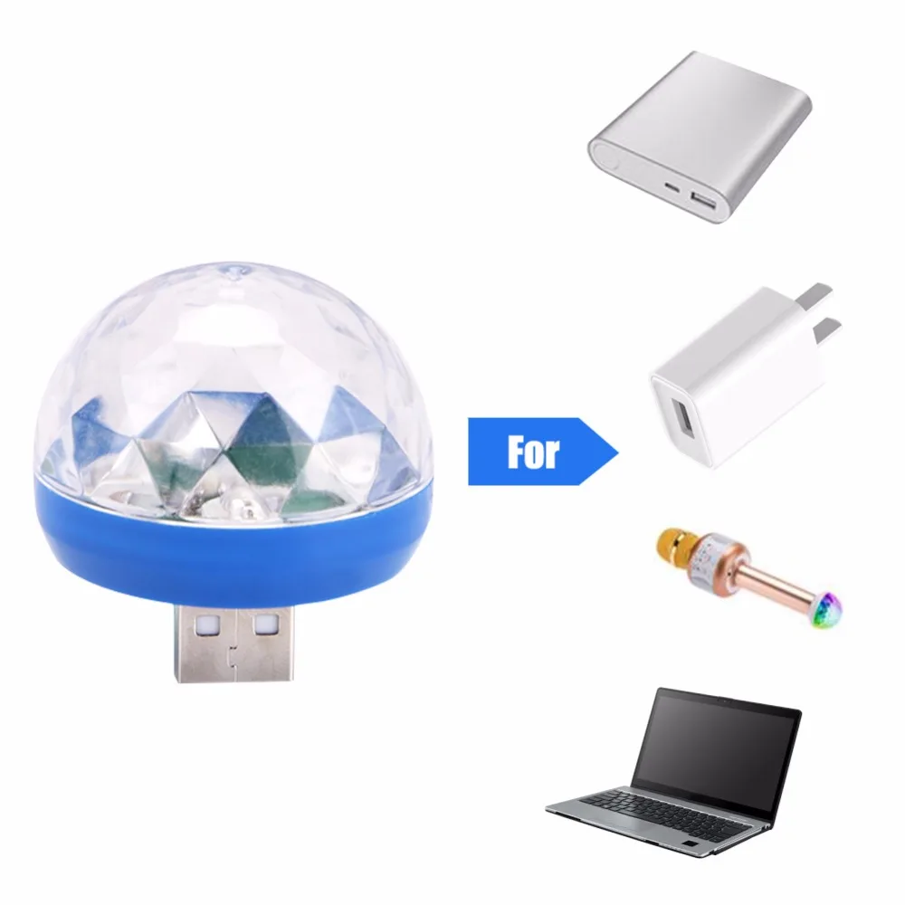 مصغرة usb مرحلة rgb led لمبة مصباح ضوء 4 واط dc 5 فولت الموسيقى تحكم الصوت ميكروفون الإضاءة المرحلة ضوء ktv ديسكو الترفيه المنزلي