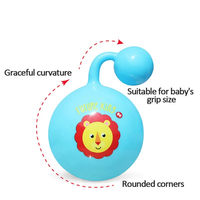 KACAKID 1 шт. детские игрушки, погремушки для младенцев мяч игрушки со звуком мультфильм животных обучающая игрушка для новорожденных мобильный руки захватывать мягкие шарики
