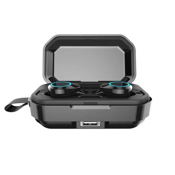 

Bluetooth 5.0 Earphones Waterproof Wireless Sports Earbuds with 3000mAh Charge Box EM88