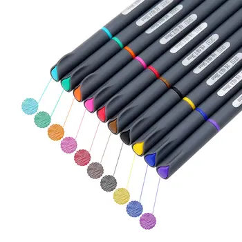 

Art Supplies 10 color High Quality Brush Micron Fine Line Drawing Pen Sketch Pens Hook Line mark Pen Painting Pens Marker